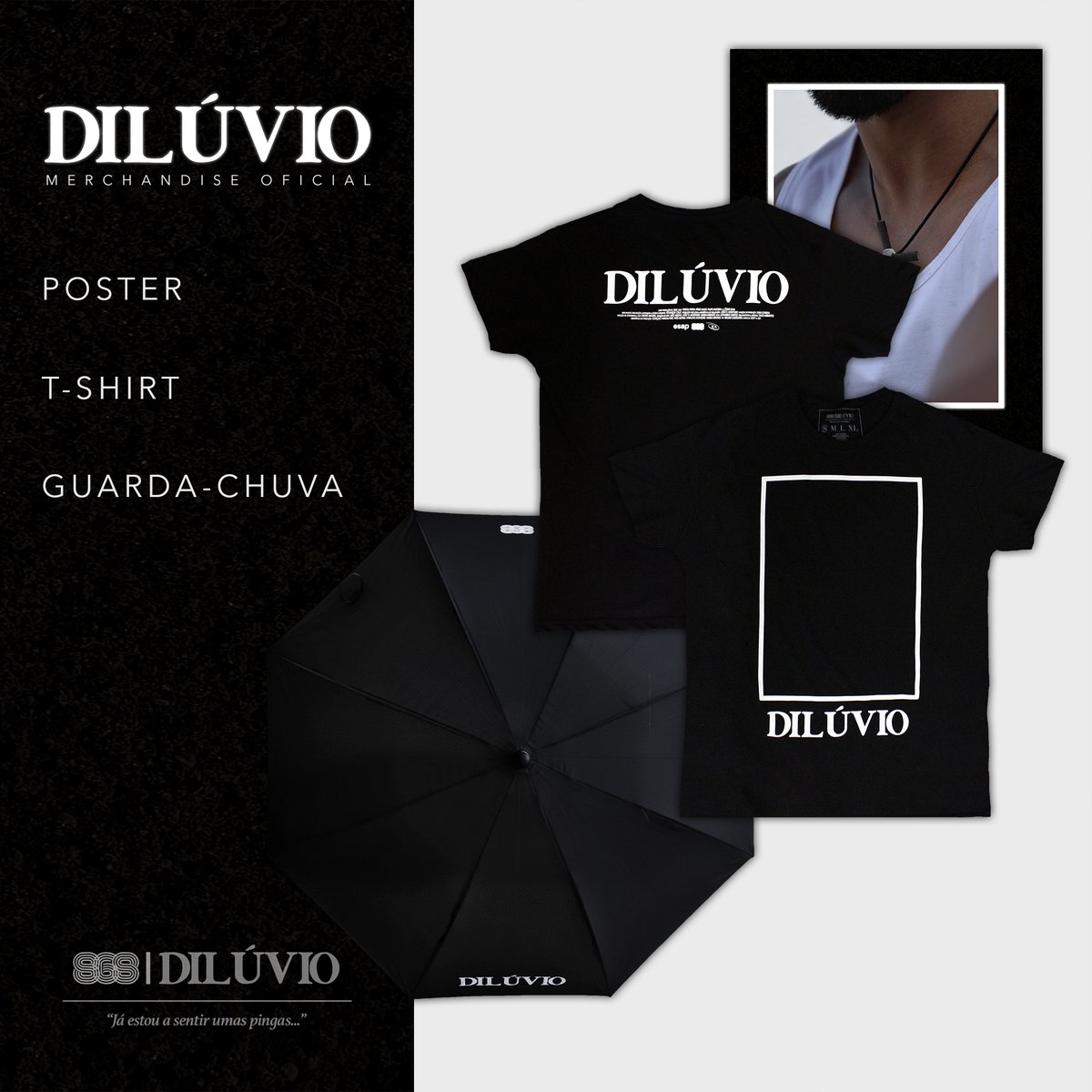 oitoseisoito's tweet photo. ALELUIA!⛈️
Merch de “DILÚVIO” já disponível para compra online. 

Poster - 5 Pingas
T-Shirt (S/M/L/XL) - 20 Pingas
Guarda-Chuva - 10 Pingas

Encomendas por DM 📩
Entrega em mão em todo o Grande Porto e Braga 🏃‍♂️
Envios pelos CTT (custo acrescido de portes) 📦

#DILÚVIO https://t.co/oBP8I1c6y1