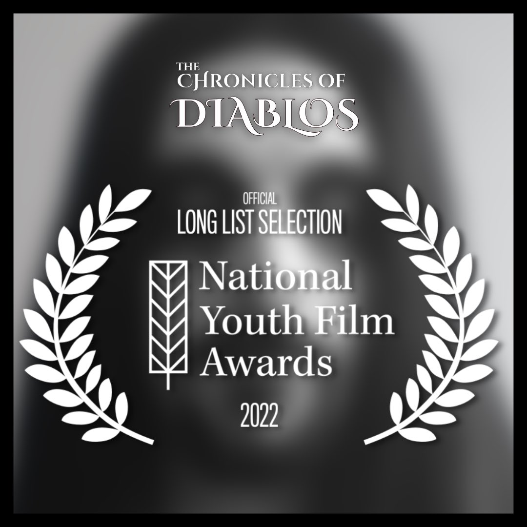 Excitement to announce that THE CHRONICLES OF DIABLOS have made it to the NATIONAL YOUTH FILM AWARDS long list. 👹👹

Watch now in the link in our bio 

Written and directed by @lawtoncharman 

Thanks you to everyone involved and all the support.

#nationalyouthfilmawards