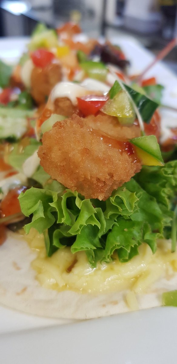 Fish finger taco, melted cheddar, mayo, sweet chilli, naughty but so very nice! #tacos #Mexican #fastfood #bellyboots