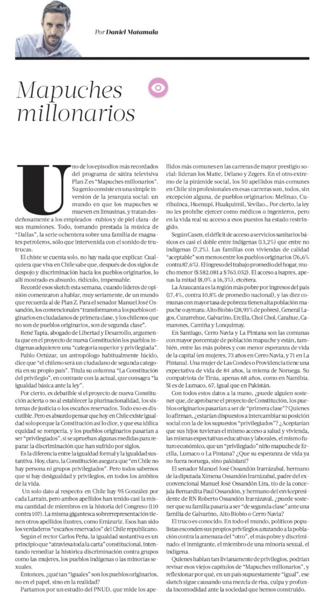 Daniel Matamala tweet media