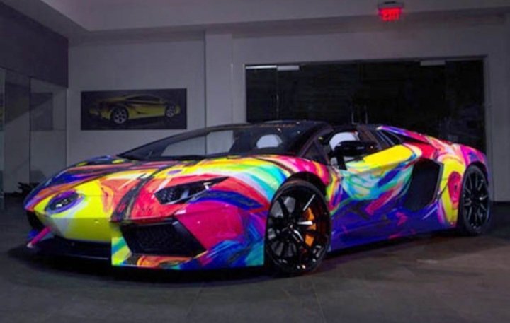 Good evening Bro😊👋Beaut Rainbow Lambo there, luvit!! Have a lovely evening sweetie😍😘🌈💕🌈💕🌈💕