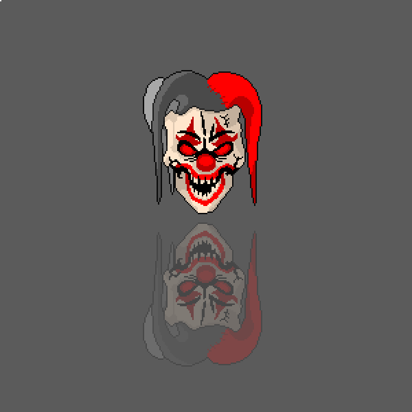 burningeyece's tweet photo. random evil joker pixel art
#pixelart #aseprite https://t.co/A7hCxrmpZc
