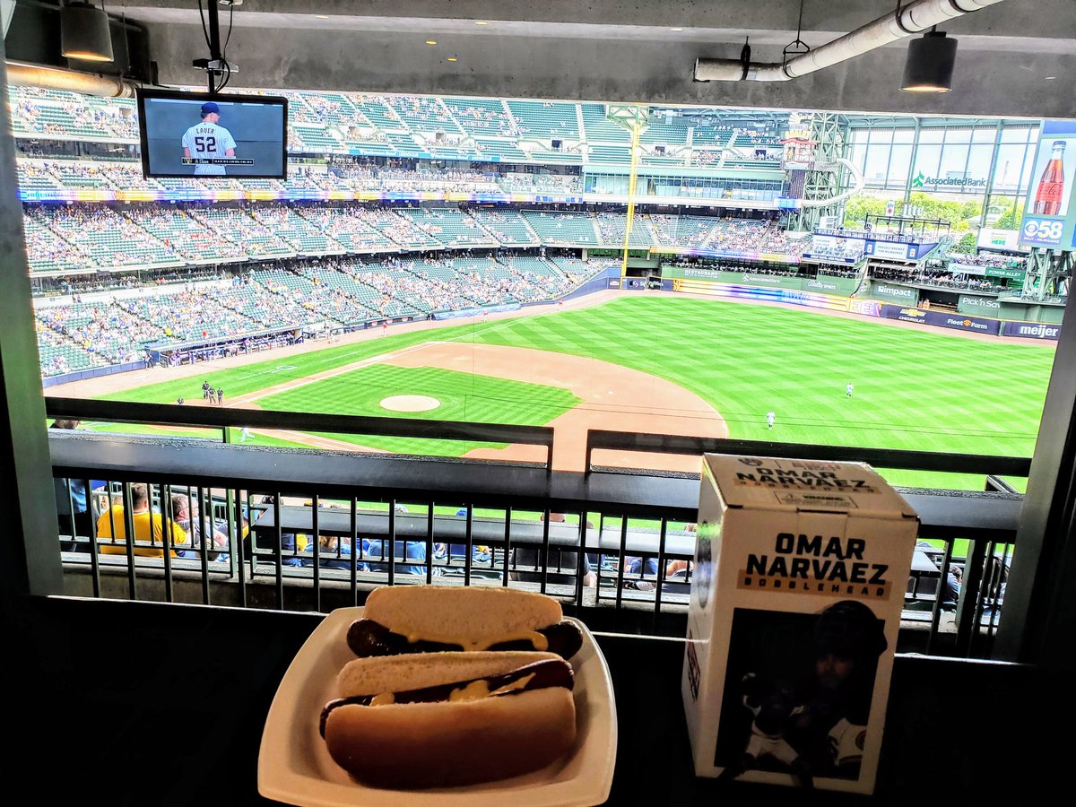 Erik Kennedy 김영남 (@erikk292mke) on Twitter photo Beautiful way to spend #SundayFunday by cheering on the @brewers while devouring the food. Thanks @carnevormke for the invite!
#ThisisMyCrew #Brewers #mkefamily
@omarmke1 <a href="/Rob_uwbadger/">Rob Yumang</a> <a href="/TheFirm_LLC/">The Firm, LLC</a> Beautiful way to spend #SundayFunday by cheering on the @brewers while devouring the food. Thanks @carnevormke for the invite!
#ThisisMyCrew #Brewers #mkefamily
@omarmke1 <a href="/Rob_uwbadger/">Rob Yumang</a> <a href="/TheFirm_LLC/">The Firm, LLC</a>