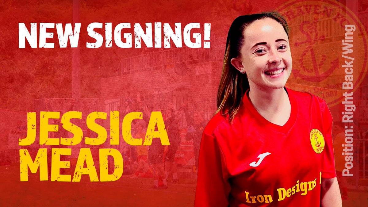 NewhavenLadies's tweet photo. 🤝MEAD SIGNS | Newhaven are pleased to announce that there is another new face who’ll be wearing the red this season as Jess Mead becomes a Docker. 

Mead signs from Saltdean Women, where she played for the last five seasons. We look forward to seeing her fly up the right wing. https://t.co/CbOqh5hpiW