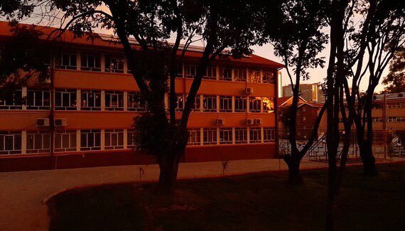 ConventHarare's tweet photo. Views of the school at night… https://t.co/1jv6Gixgdf