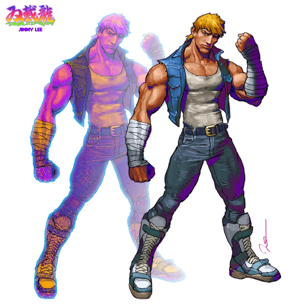 Double Dragon 2 Fanart - Jimmy Lee #doubledragon #retrogames #retrogaming #arcade #the80s #videogames #classicgaming #retrogamingcommunity #vintagegaming #oldschoolgaming #retroconsole #80sgames #retrogamecollector #amiga1200 #amiga500 #ibmpc #8bit #16bit #retropc #fanart