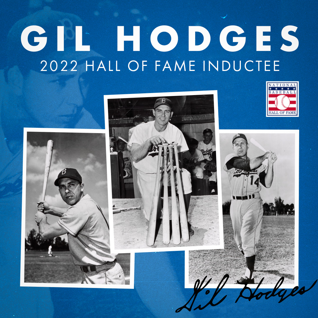 Los Angeles Dodgers on Twitter "Today and forever Gil Hodges, Hall of Famer https//t.co