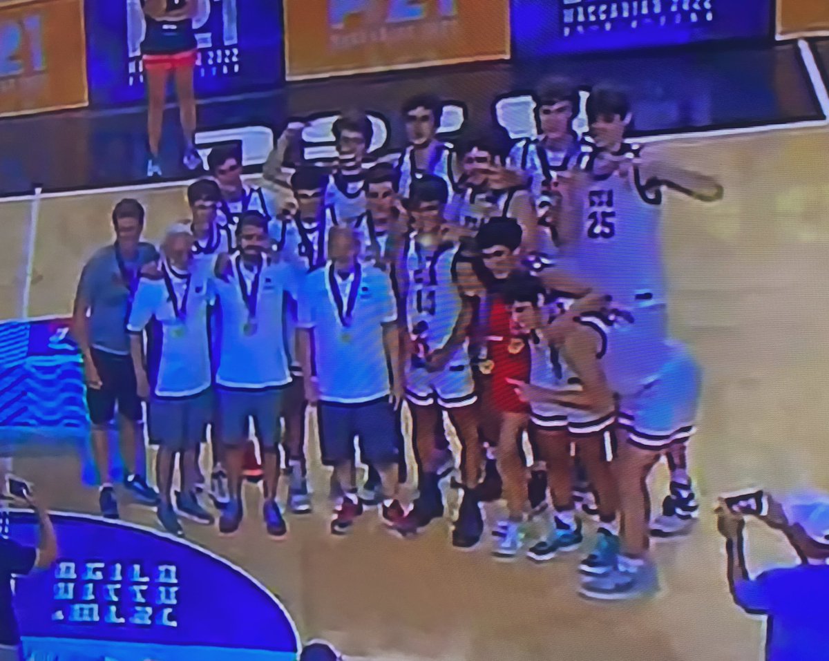 Congrats to <a href="/OscarEdelman/">oscar edelman</a> and @18uMaccabi for bringing home the 🥇🇺🇸‼️