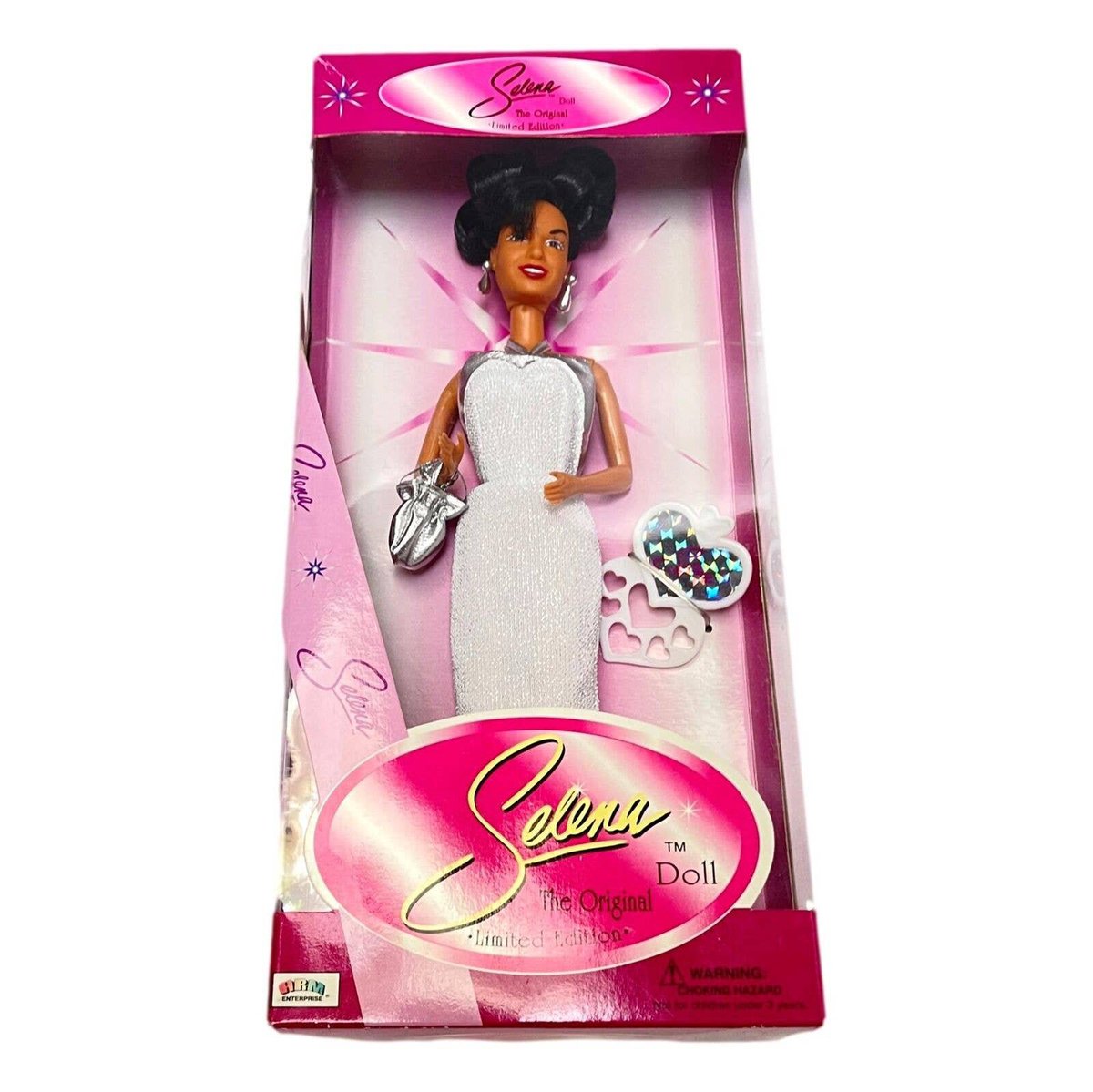 Excited to share this item from my #etsy shop: Selena Quintanilla White Grammy Dress 1997 Limited Edition ARM Barbie New #selena #selenadoll #barbie #vintageselena #fashiondoll #selenaquintanilla https://t.co/loBq1sJIfw https://t.co/KKdfPTAbj7