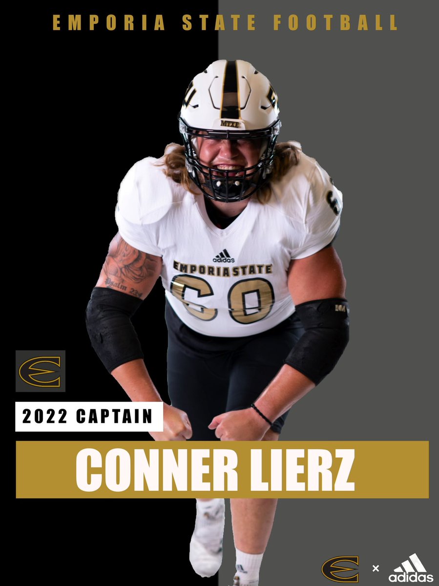 esuhornetsfb's tweet photo. 🚨Captain Spotlight🚨

🟡 Conner Lierz
🟡 Offensive Line 
🟡 All-MIAA 

One word that describes leadership:
🟡 Confidence https://t.co/P0wxcmzSaW