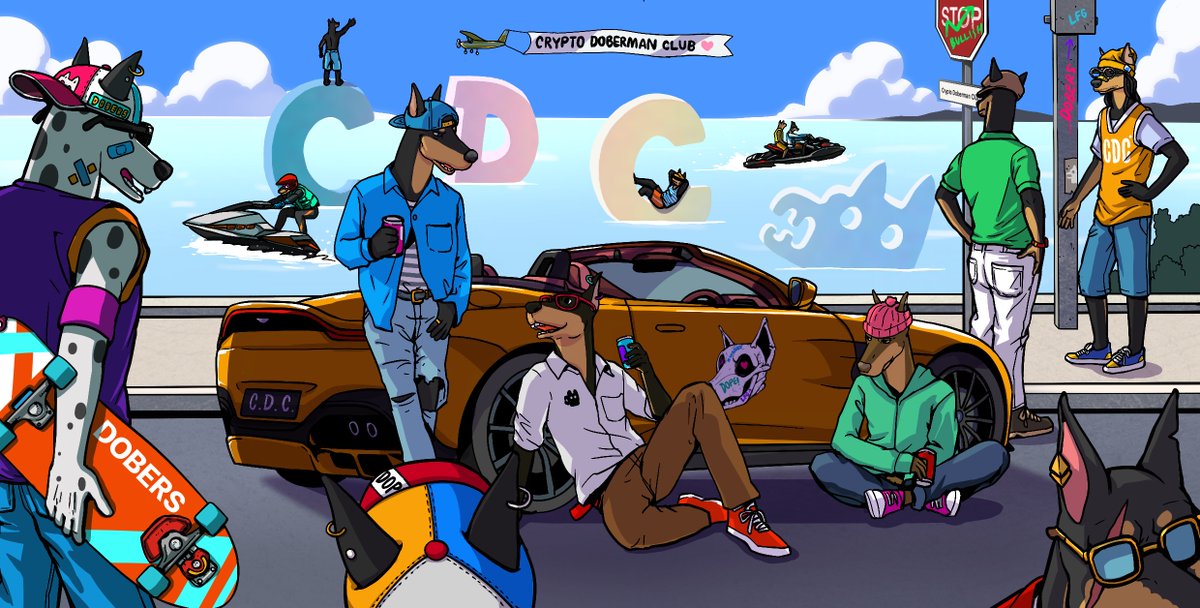 First 111 people to interact (Follow, RT, Like, Reply) will be considered for our FREE MINT  !!
Register eth wallet here : cryptodobermanclub.com/register-fm

#NFTs #NFTCommunity #NFTGiveaway #Ethereum #OpenSea