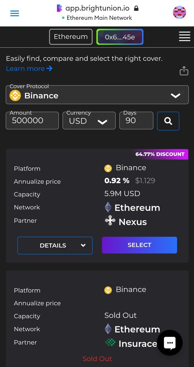 Tdoescrypto's tweet photo. @bright_union $BRIGHT is going to make a lot of millionares, including me.

You'll never find a project this professional in #crypto/#DeFi with a cap of sub $500. Check https://t.co/7AJHGvjEZj

#insurance will lead the next #DeFi season: $INSUR $BMI $USF $ARMOR $NXM $TIDAL #web3 https://t.co/OTQwE0Fwqq