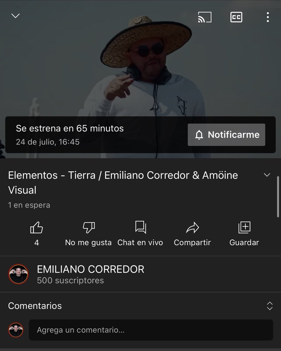 EmilianoCL's tweet image. Hola a todos!! Quiero compartir con ustedes mi último video-set de ELEMENTOS

@AmoineVisual y mi persona estamos emocionados por mostrarles lo majestuoso de estos rincones escondidos en nuestro país🇻🇪
 
Ayúdame a difundirlo 🫶🏼✨

YouTube 🔴 4:45 PM VE

youtu.be/xy_XpnRGLDc