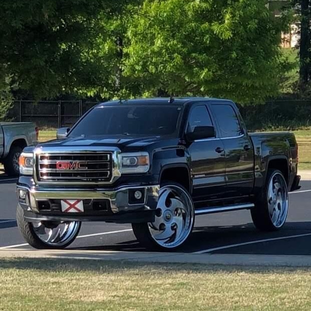 GMC Sierra on 30 Inch @RUCCIWHEELS