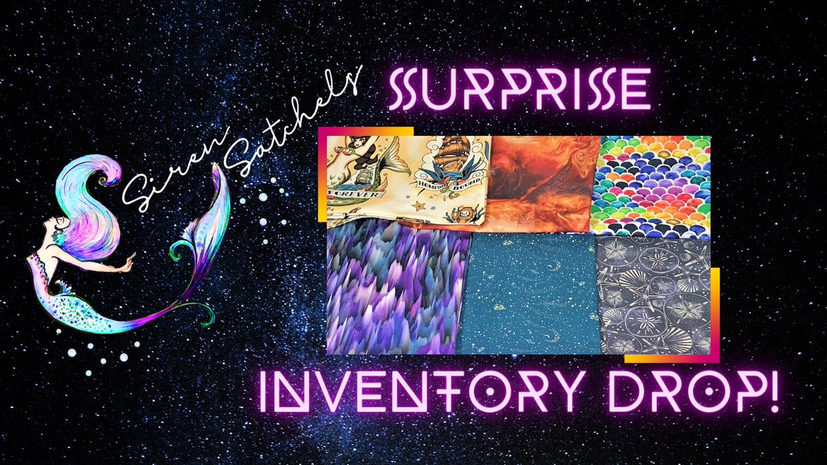 SirenSatchels's tweet photo. 🧜🏻‍♀️Hey, Merfolk!🧜🏻‍♂️

We've got a surprise drop for you ~ new inventory is up in our shop!✨80+ new bags in 11 new patterns.✨

Come check them out! https://t.co/RhukuIx8pw 

#siliconeprotector #sirensatchels #dragondefender #toystorage https://t.co/Sijzia5cX6