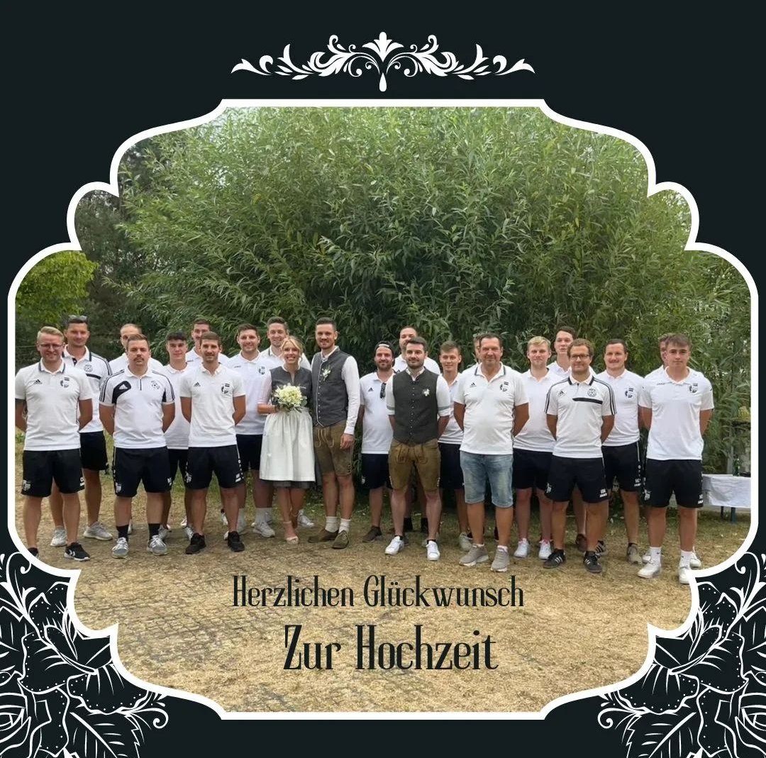 tsvheideck1863's tweet photo. Am gestrigen Samstag gab es einen schönen Grund zu feiern, denn unser Andreas "Ändo"  und seine Tina gaben sich das "JA-Wort"!😍 

Wir gratulieren herzlich zur standesamtlichen Hochzeit und wünschen Euch nur das beste für die gemeinsame Zukunft🍀

#Hochzeit #Heideck #AllesGute https://t.co/N5ljX1aUSi