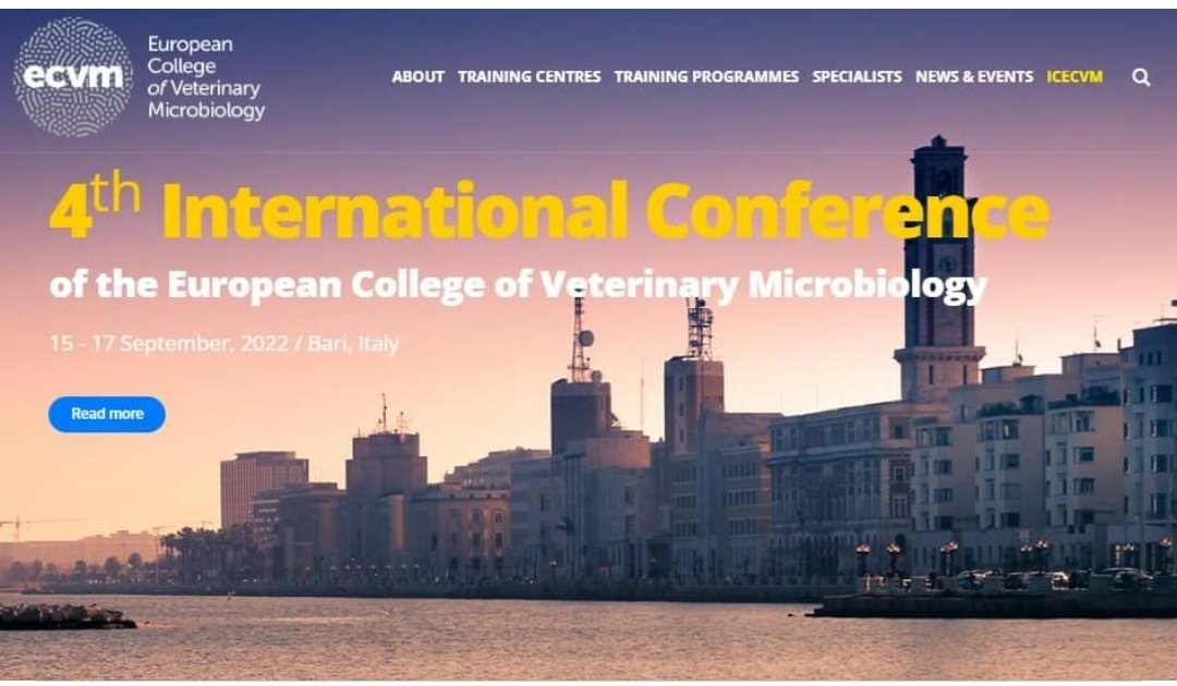 Dear Dr Mira,
On behalf of the Scientific Committee..., we would like to inform you that your abstract submission titled MOLECULAR SURVEILLANCE FOR NOROVIRUS AND ROTAVIRUS INFECTIONS IN DOMESTIC CARNIVORES IN ITALY has been evaluated and accepted to be presented as a POSTER.