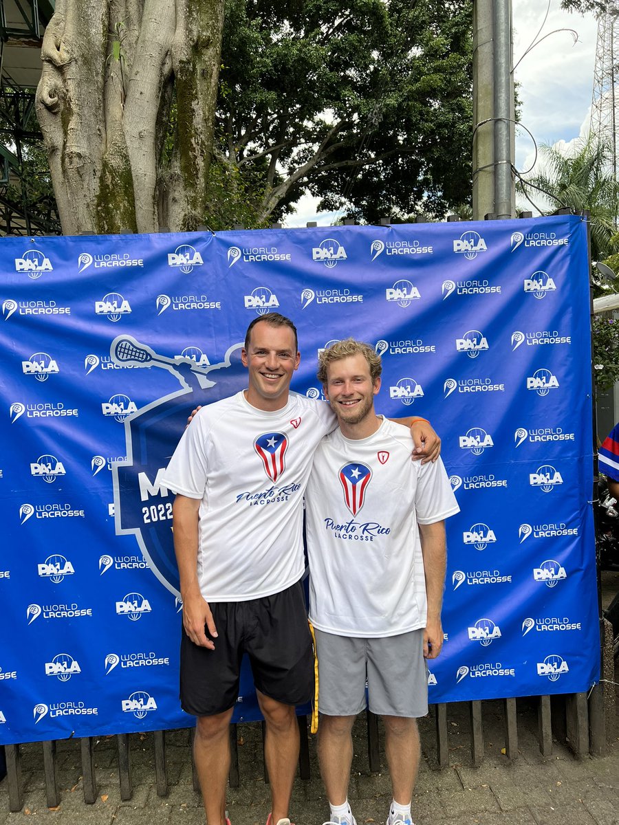 CoachSuchomma's tweet photo. Honored to be coaching the @PuertoRicoLax Men’s National Team who took gold this week and qualified for the World Games next summer. 🥇 https://t.co/qRVohJD4Wa
