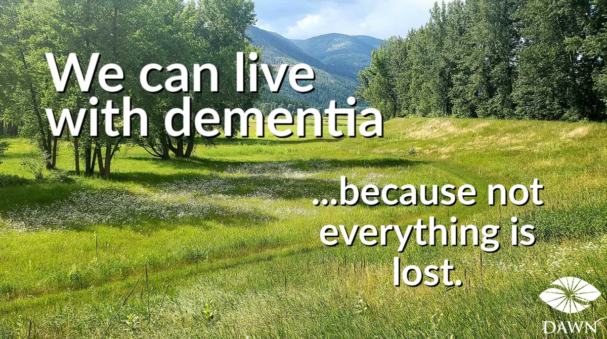 Someone experiencing #dementia is losing rational thought not intuitive thought. Their skills at reading facial expressions, body language and intonation remain intact. Their ability to interpret meaning from words and syntax is fading. Nonverbal communication is so important.