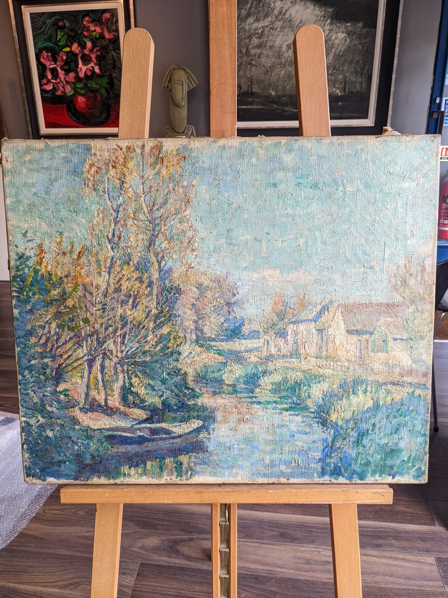 CollectArtLymm's tweet photo. This Edgar Rowley Smart (1887-1934) painting is a stunner. #EdgarRowleySmart is one of Manchester's most noticeable impressionists along with #AdolpheValette. 

20" x 24"
Oil on Canvas
Provenance: Private Collection, purchased directly from Rowley in Blackpool https://t.co/bnaJv5waFE