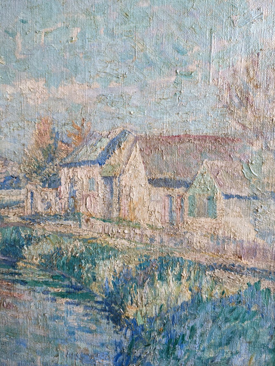 CollectArtLymm's tweet photo. This Edgar Rowley Smart (1887-1934) painting is a stunner. #EdgarRowleySmart is one of Manchester's most noticeable impressionists along with #AdolpheValette. 

20" x 24"
Oil on Canvas
Provenance: Private Collection, purchased directly from Rowley in Blackpool https://t.co/bnaJv5waFE