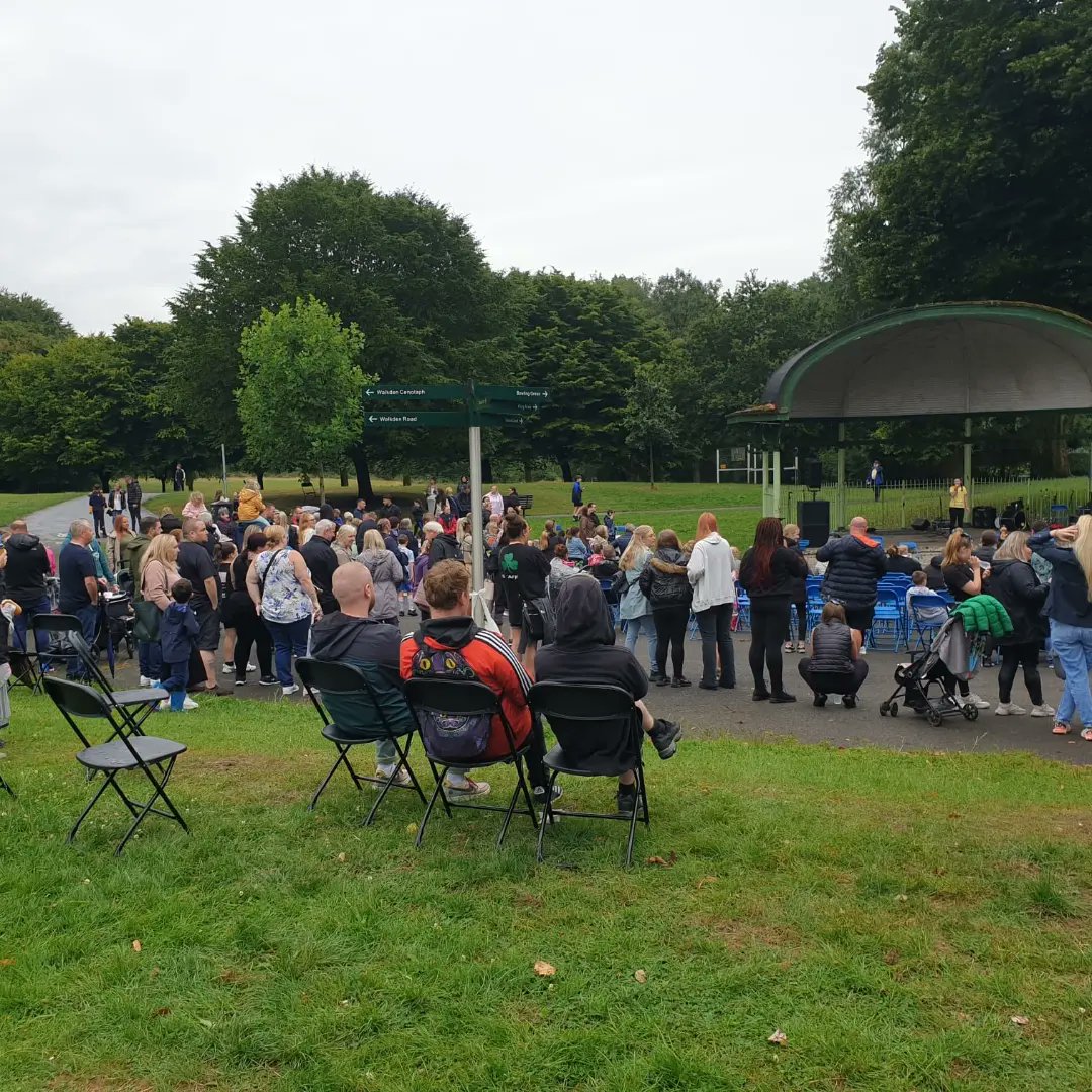 Just 3 local people with a shared vision to provide community spirit in our local area. Along with another couple of hands behind the scenes we managed to pull of a great community festival. #Walkden #salford #community