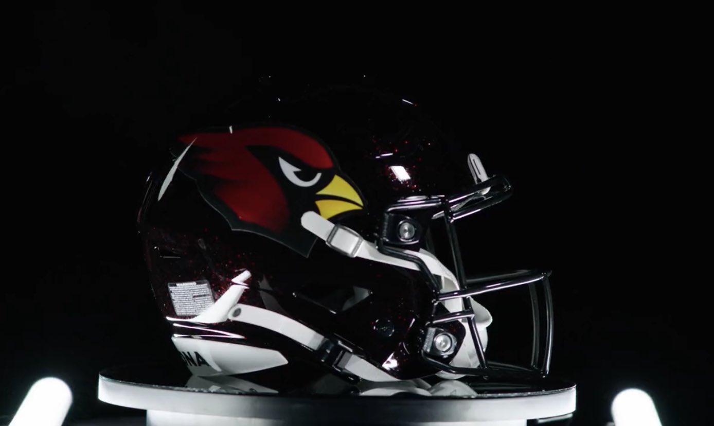arizona cardinals new helmet 2022