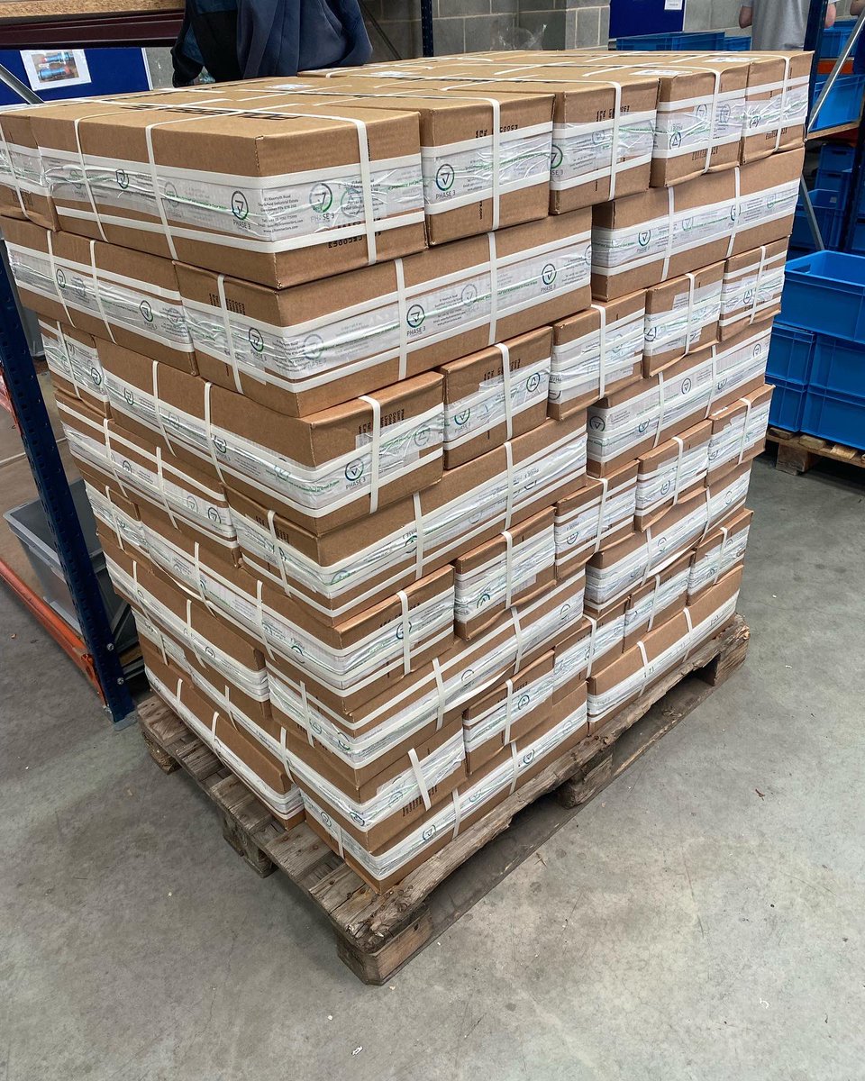 phase3ltd's tweet photo. Water bottles to be distributed over the coming months, 57 Powersafe Boxes for an internet search engine, which we can’t name sure to NDA, hire. cable being collected for DNO operator, new packaging for our Fuse Carriers. Blanking  plugs for use with Powersafe Boxes. https://t.co/Lu9doMlrSz