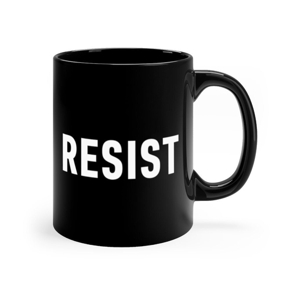 ShopGirlDaily's tweet photo. Something fun from the Oh She Blogs #Etsy store: Resist Mug | Join the Resistance | Anti-Fascism Mug | Anti-Patriarchy Mug | Feminist Coffee Mug #ResistMug 
➤ https://t.co/Z7ZMioFT3F https://t.co/AMQ7mj6VSz