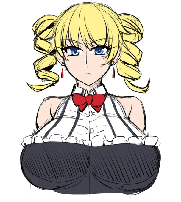 昔アナログで描いたオリキャラをちょっとブラッシュアップしてバストアップ描いてみた
対魔士とか封魔士とかそんな設定考えてた記憶 