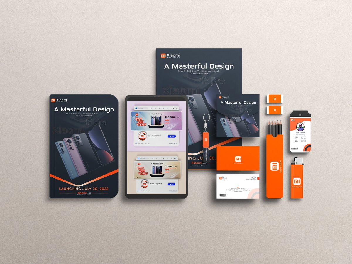 Check out new work on my <a href="/Behance/">Behance</a> profile: "Xiaomi 12 Pro Masterful Design Branding Design" be.net/gallery/148879… 
#project #advertising #branding #design #graphicdesign #xiaomi12pro