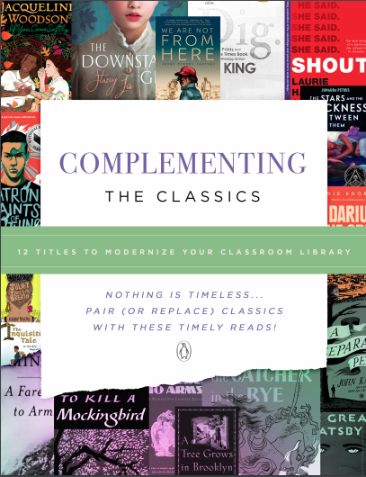 Looking to retool your curriculum this summer by complementing the classics? Check out this free resource <a href="/JoelRGarza/">Joel /hō•ÉL/ Garza is cofounder of #THEBOOKCHAT 📓</a> and I created for <a href="/PenguinClass/">Penguin Young Readers School & Library</a>. 

Includes works by <a href="/halseanderson/">Laurie Halse Anderson</a> <a href="/AS_King/">A.S. King ☂️ Updates Only</a> @randyribay <a href="/JackieWoodson/">Jacqueline Woodson</a> <a href="/jetchez/">Jenny Torres Sanchez</a> and more!
 
Click here: bit.ly/PYRClassics