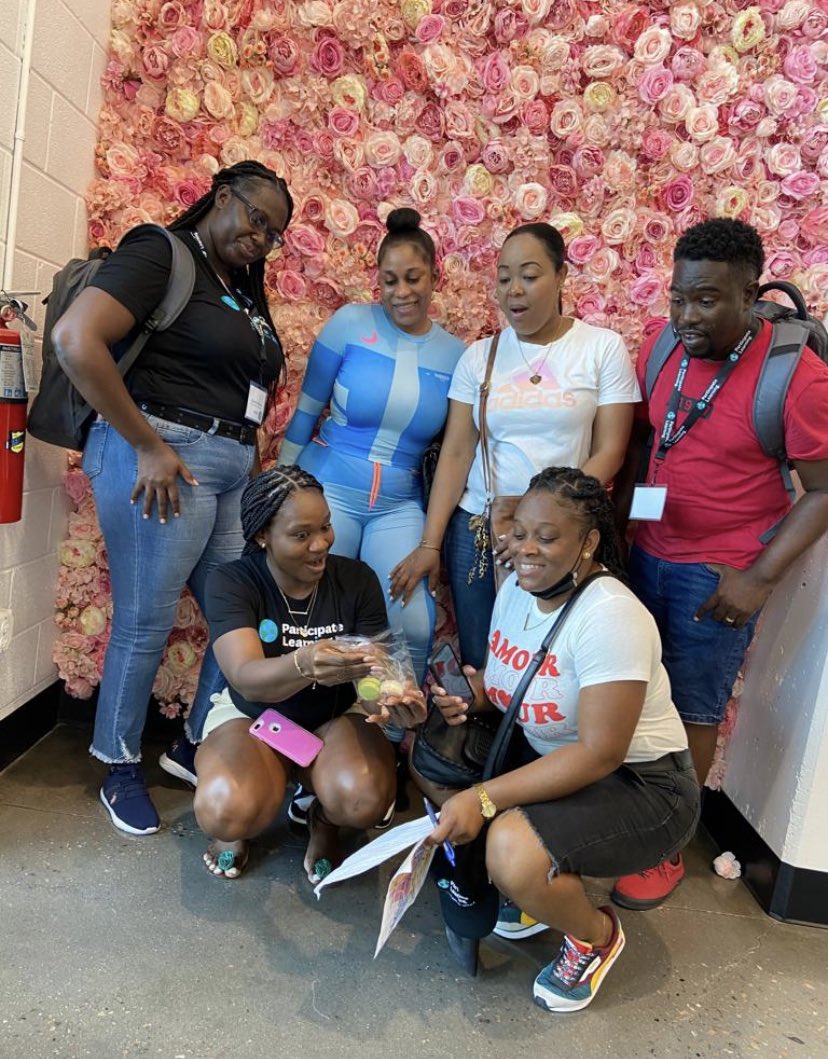 MsBreakenridge's tweet photo. Sweets by Shayda is found in Durham.  Shayda and her mom bake croissants and pain au chocolates fresh every morning using organic Lindley Mills flour and Isigny Sainte-Mère butter. TEAM 19 
@ParticipateLrng 
#PLOrientation2022
#UnitingOurWorld https://t.co/UW5dr09931