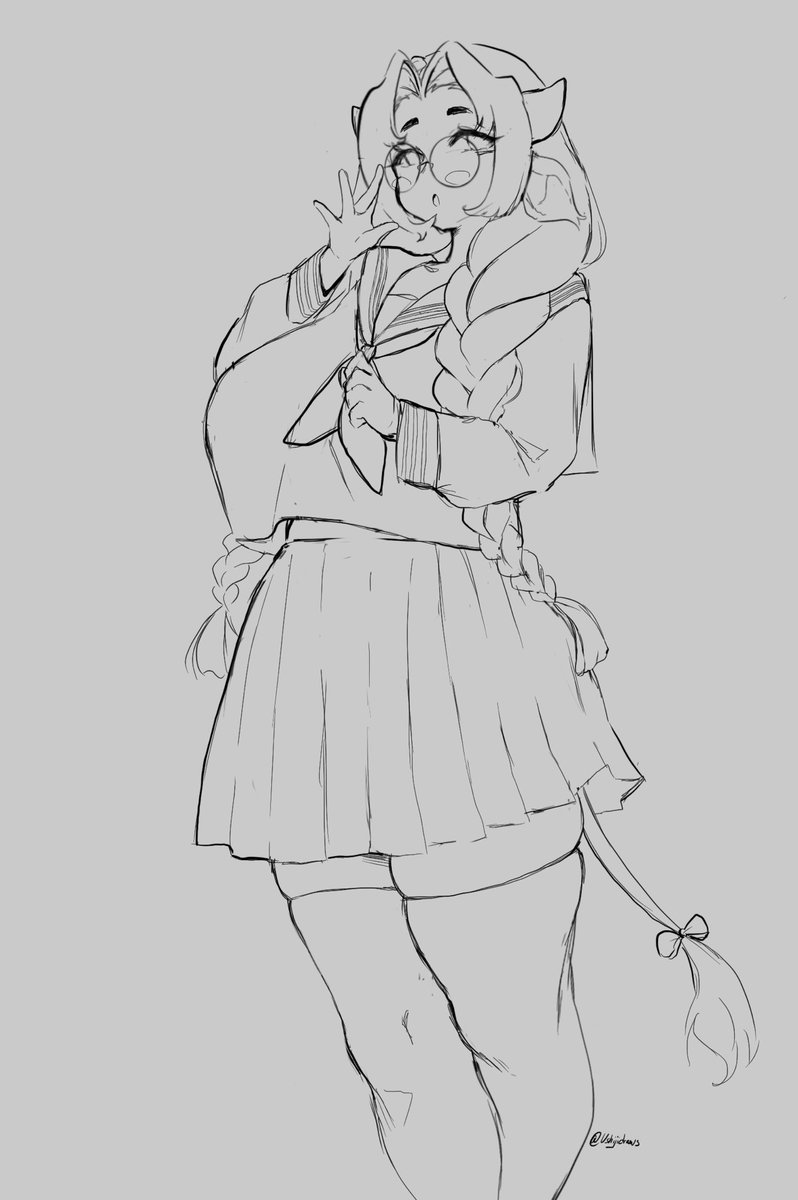 UshijiDraws's tweet photo. president of milking club https://t.co/Y9BG7xPYft
