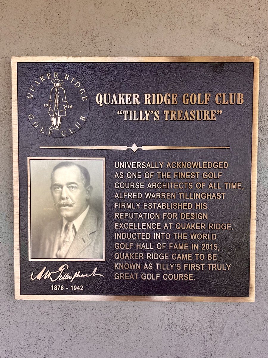 scottaxe's tweet photo. If given a choice I’ll take #AWTillinghast over #DonaldRoss, that said I got to play 🙏🏻 today one of his many gems.
#QuakerRidge is stunning in it’s challenging simplicity.
Here’s the hole, play away.
Tomorrow, it’s #AlpineCC, another #Tilly design, as I donate to the USGA. 🤔🤷🏻♂️ https://t.co/DDb0aKGtEQ