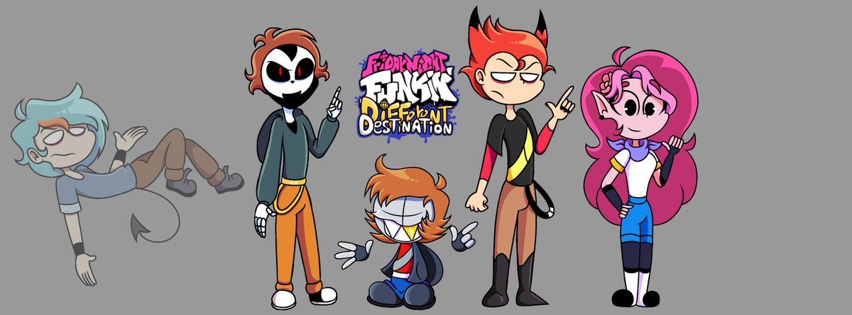 TheDragara's tweet photo. Rediseรฑos de mi personas
Part 2
#cassonjo #piconjoxcassandra #cassandraxpiconjo
#hank #Tricky #oc #rosiexalucard #piconjoxbf #PiconjoxSoul #fanchild #fanchildfnf #fnf #fridaynightfunkin #madnesscombat #picosschool https://t.co/6qkXaKuGWq