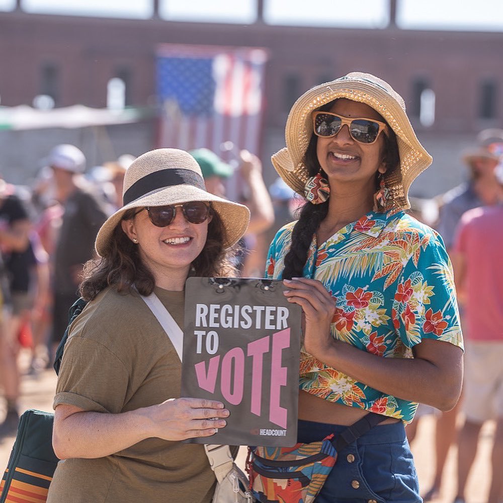 HeadCount | Register To Vote tweet media