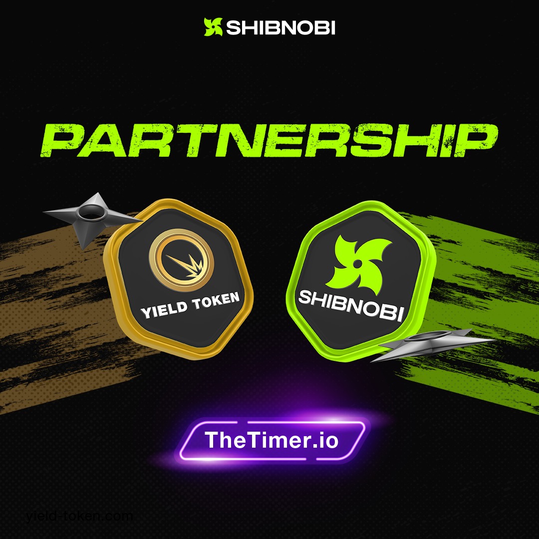 Shib_nobi's tweet photo. We are delighted to announce that @Shib_nobi has partnered with @YieldTokenBSC and has built something BIG. 

We can't reveal it all for now, but keep a close eye on https://t.co/kigBgX1OYu because, trust us, you don't want to miss this!

 #Shibnobi 🤝 #YieldToken https://t.co/vZ6RxiFK2t