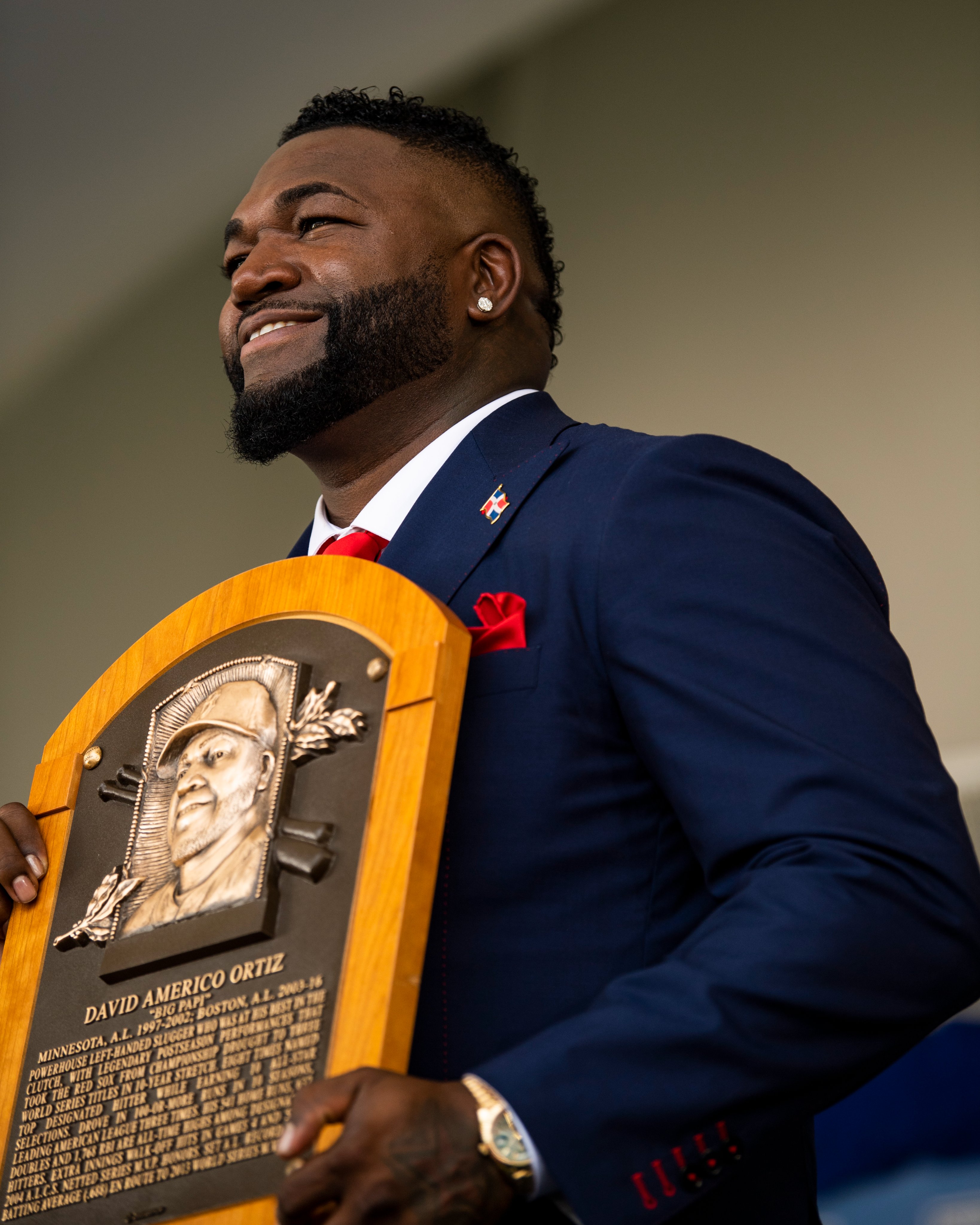 Red Sox on X: Big Papi is a First-Ballot Hall of Famer.   / X