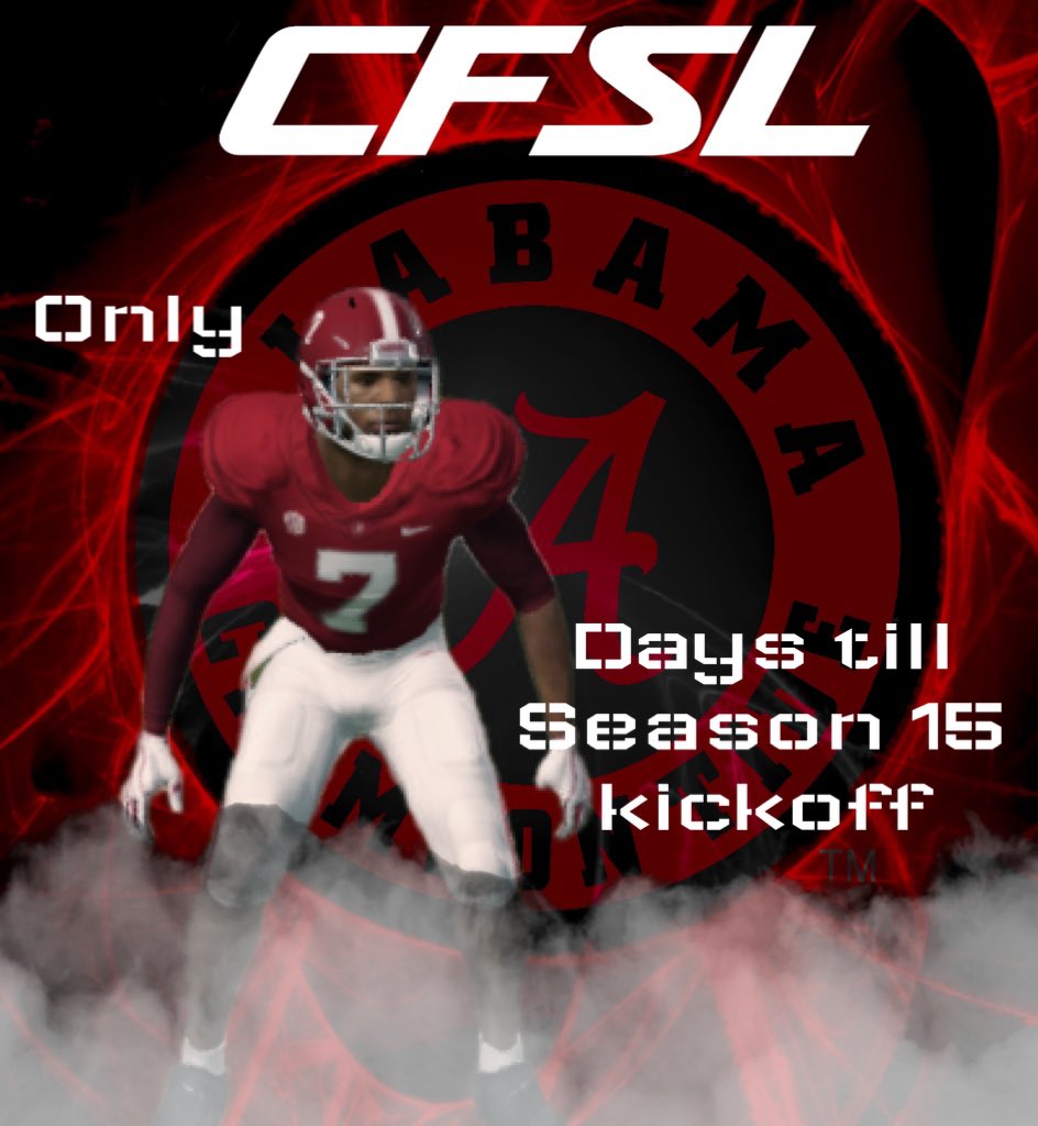 CFSLALABAMA's tweet photo. It’s almost that time!!! https://t.co/n9hrxBnb5p