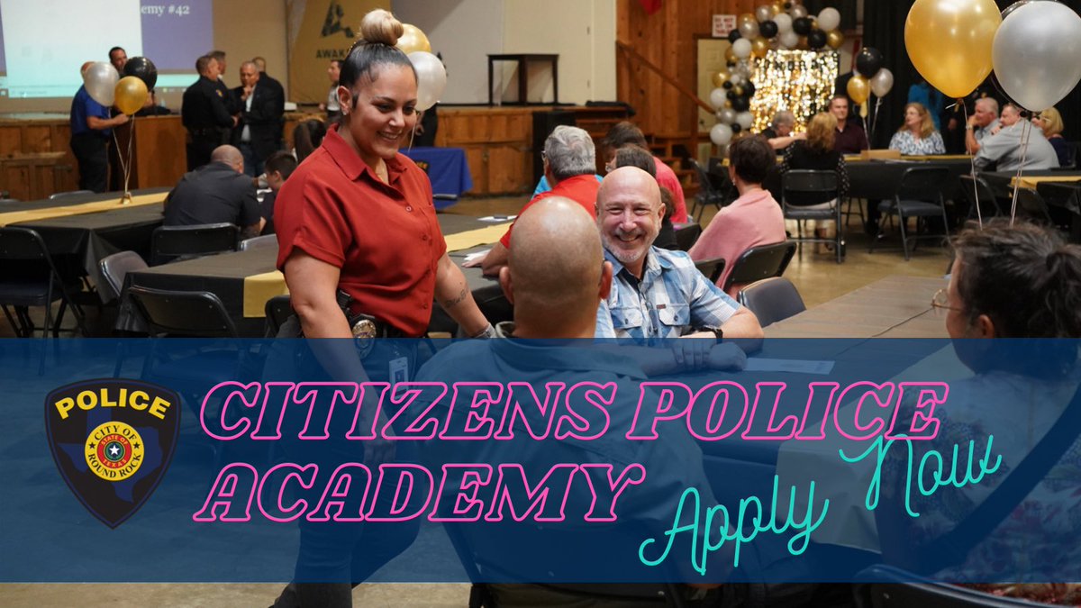 Round Rock Police on Twitter "Sign up for the Fall class, which meets