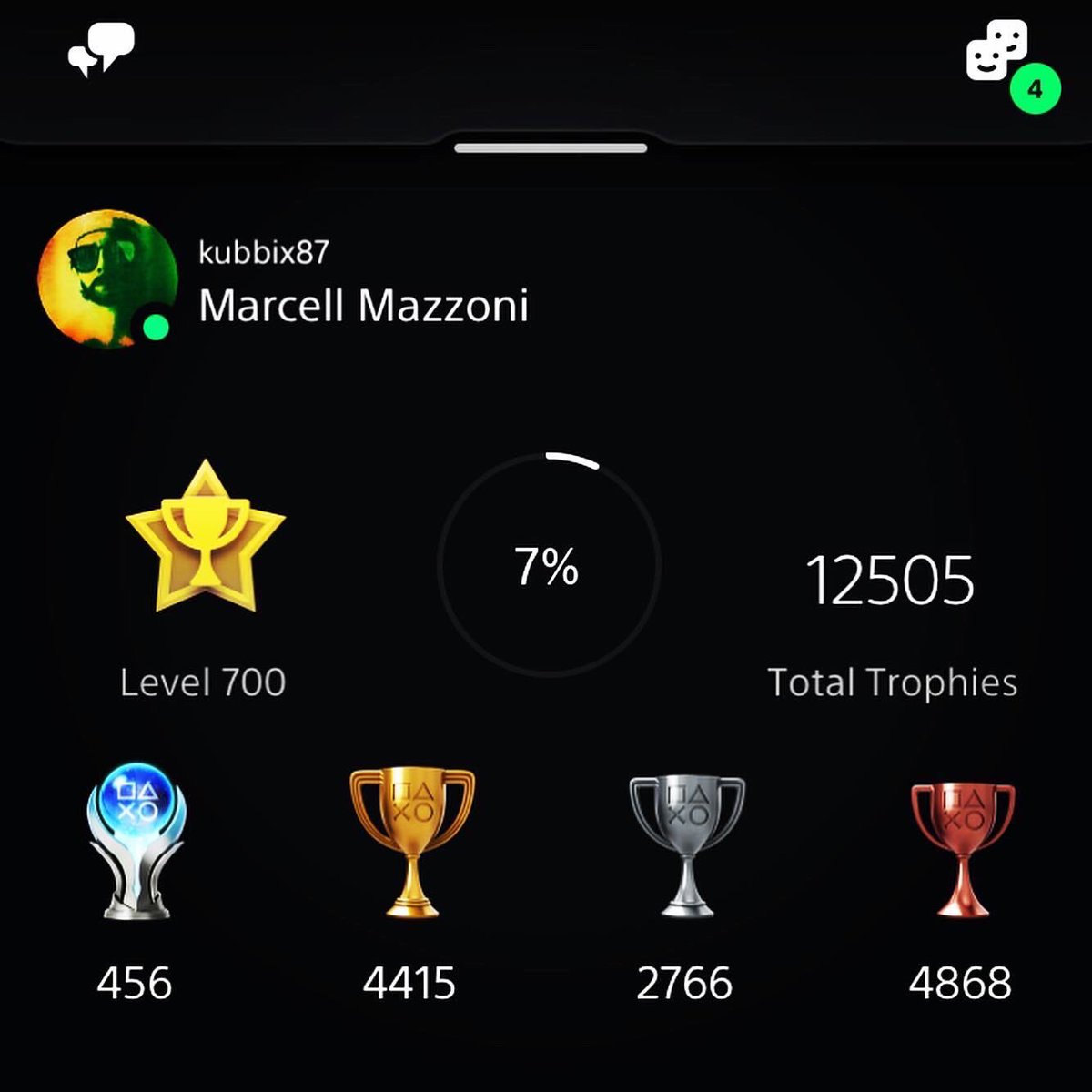 kubbix's tweet photo. Level 700 🎖🎖🎖🎖🎖🎖🎖 #kubbix #playstation #psn https://t.co/1YH3SqPTN9