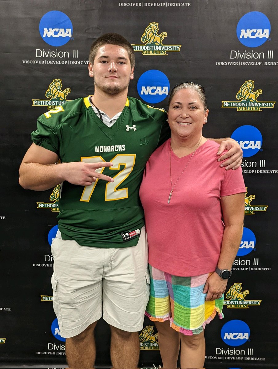 BMuse's tweet photo. After a great visit to Methodist University I'm excited to announce my second college offer! Thank you @_coachcccoleman for the opportunity! https://t.co/M02Z25X96i