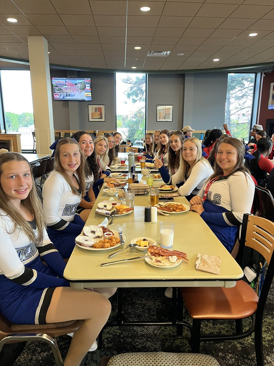 What a successful camp. Lots of growth, bonding, and hard work. We learned a combined 13 dances. We have 1 All American, Superior rating on our home routine, and Superior trophy for the dances we learned. Here’s a glimpse of the week.