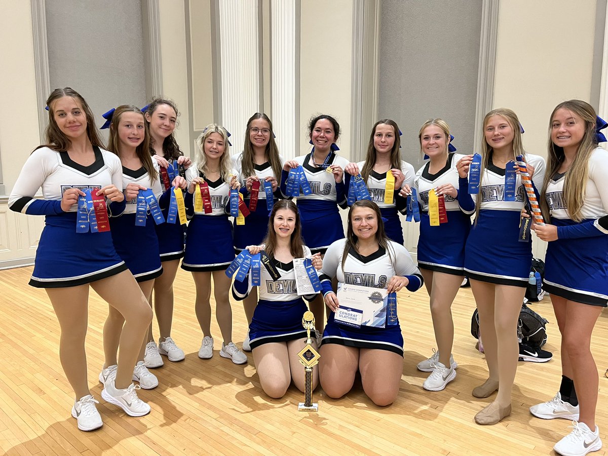 phs__dance's tweet photo. What a successful camp. Lots of growth, bonding, and hard work. We learned a combined 13 dances. We have 1 All American, Superior rating on our home routine, and Superior trophy for the dances we learned. Here’s a glimpse of the week. https://t.co/reoMt2ZG5x