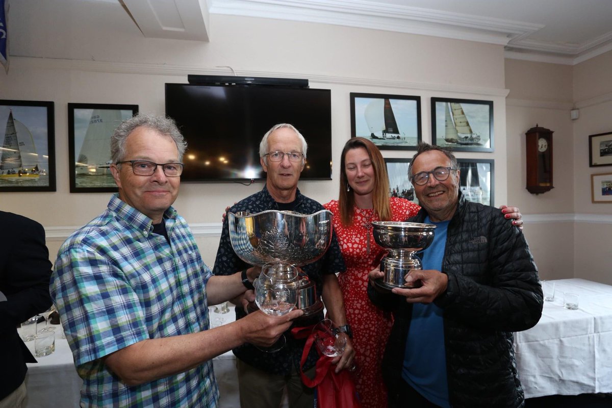 ramsgateweek's tweet photo. More photos from prize giving #RamsgateWeek @EuromarineIns @IRCrating @Spinlock_HQ @TJD_Associates @RamsgateTown @ShepherdNeame @NorthSails @Icom_UK @slcMain https://t.co/1Fy1d5JBUA