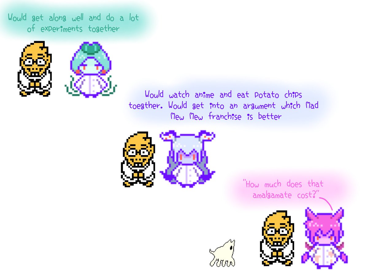hackidreemurr's tweet photo. What if Alphys from Undertale met the Slime Girls? 

#undertale #undertaleAU #OMORI #omoritwt #slimegirls #alphys #Memes https://t.co/nZbnz3asX3