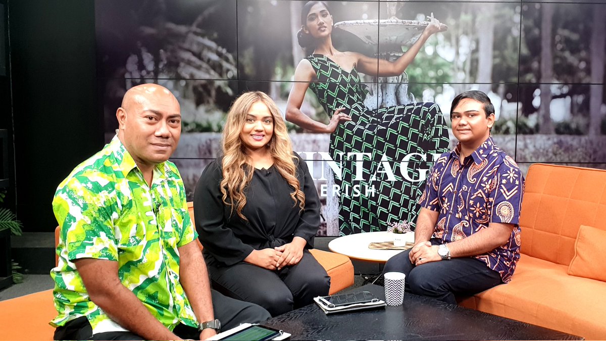 Savusavu born and Local designer Cherish Prasad talks to Shania and Tai on his #VintageByCherish fashion show happening on Saturday July 30th at Williamson House, Suva. Ticket details on Cherish Facebook page.
