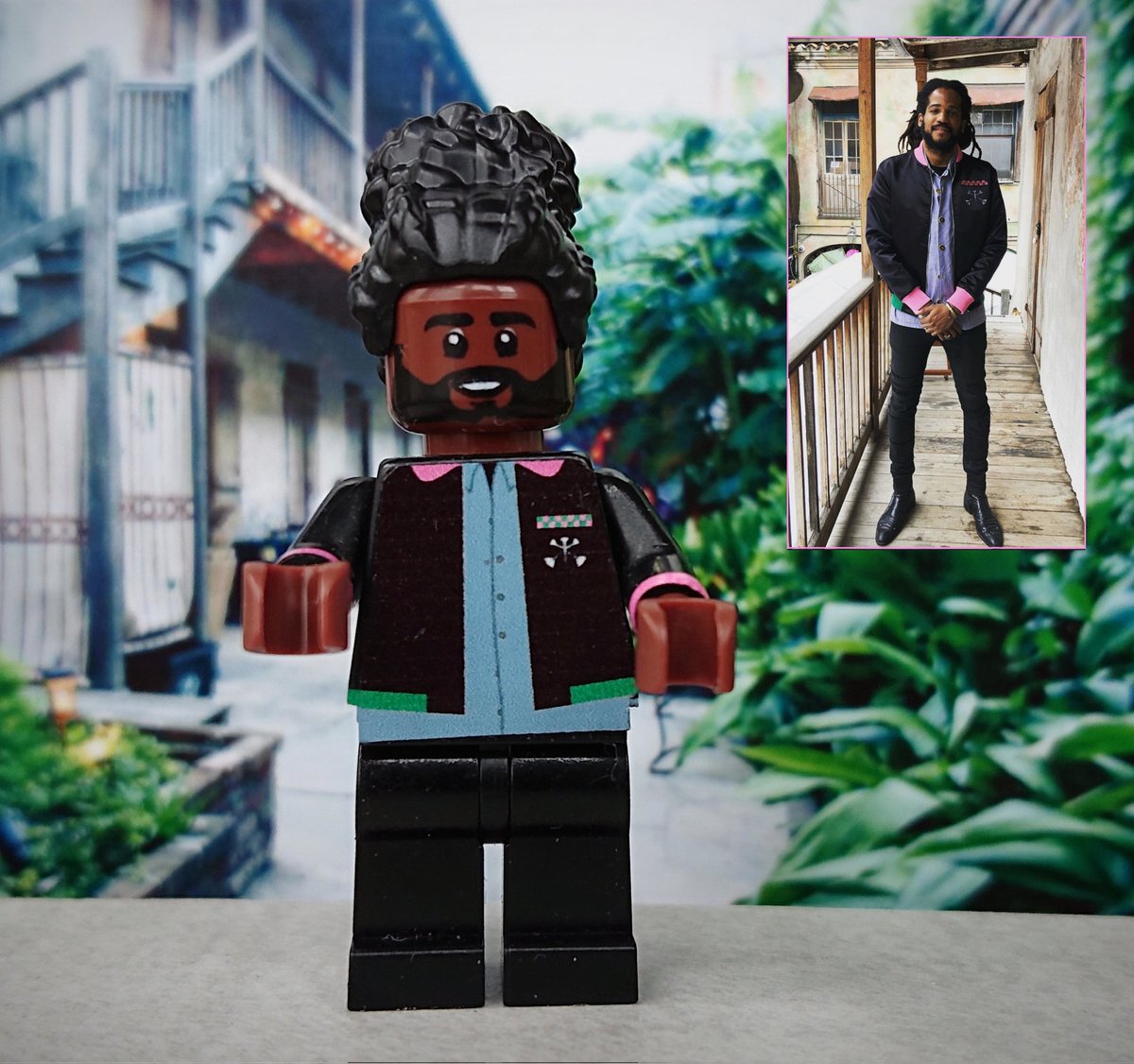 OperationSpark2's tweet photo. Meet the latest member of #lego #arcadefire... welcome to Legoland @PaulBeaubrun! Ayibobo! 💗💚 #kanpe #krewedukanaval #preservationhall https://t.co/yuK353RmsY