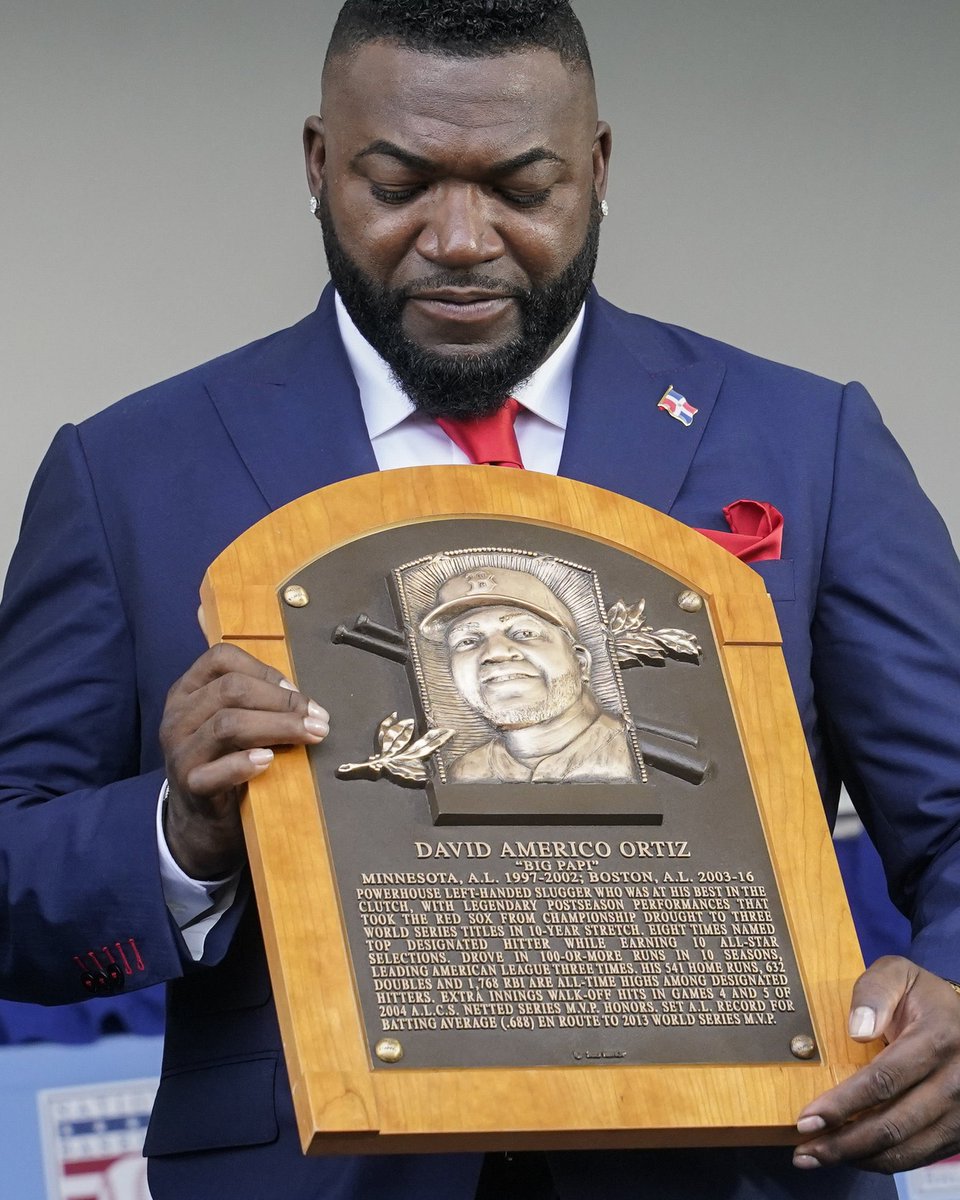 MarlinEstrella2's tweet photo. David Ortiz, una poderosa marca país! #MarcaPaisRD 🇩🇴 #BigPapi #Boston #DominicanRepublic #Cooperstown #ElDomi 🇩🇴 https://t.co/U2WXPG9xWe